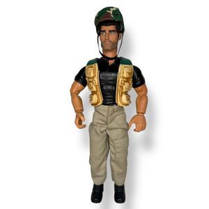 Hasbro Action Man Net Trapper Mission Capture 12” Action Figure Doll 1998